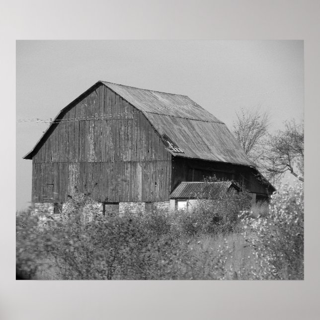 Old barn poster (Front)