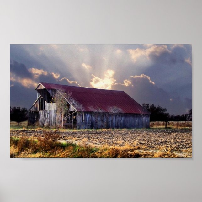Old Barn Poster (Front)