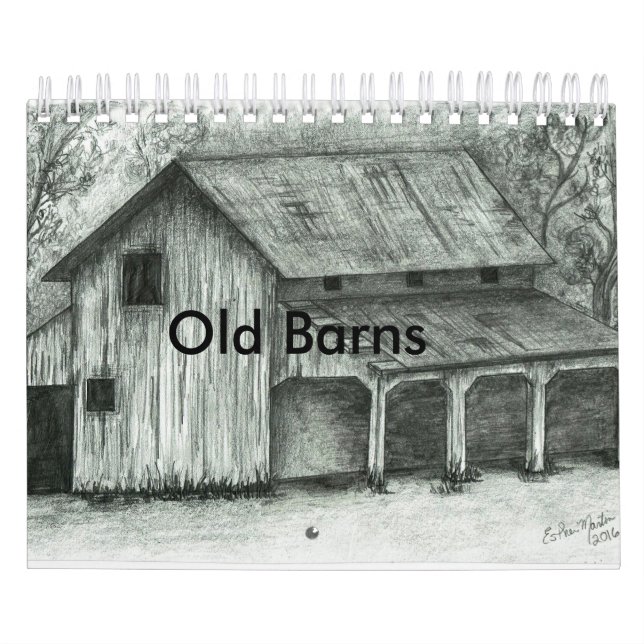 Old Barn sketches calendar (Cover)
