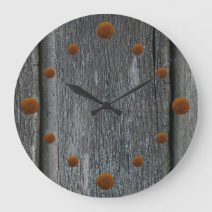 Old Barn Wood Wall Clock