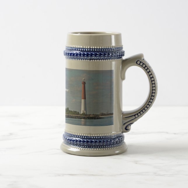 "Old Barney" Barnagat Lighthouse LBI NJ Beer Stein (Right)