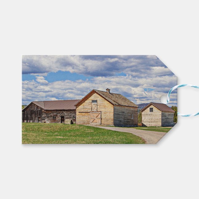 Old Barns Gift Tags (Front (Horizontal))
