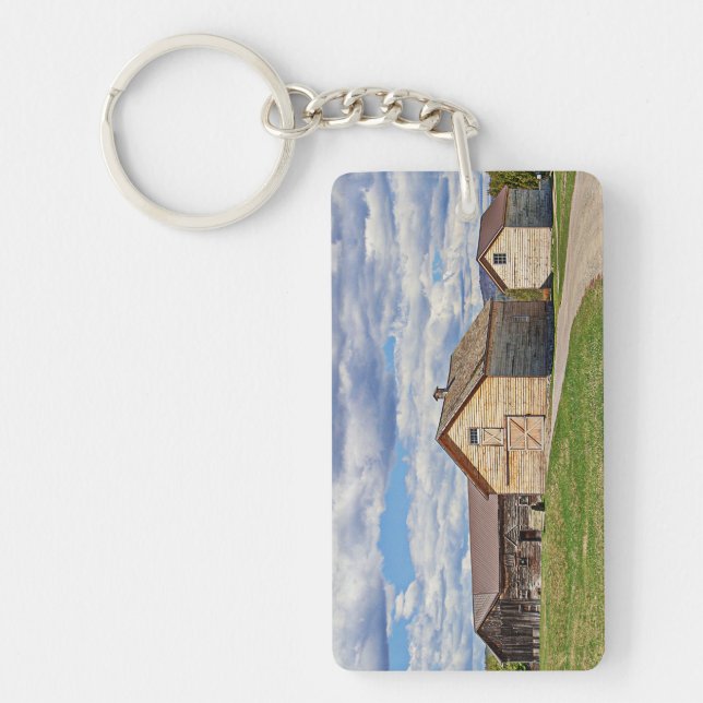 Old Barns Keychain (Front)