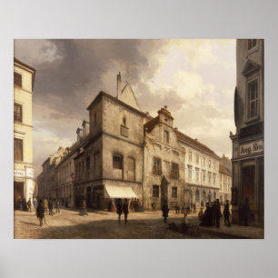 Old Berlin City Hall, 1867 Poster
