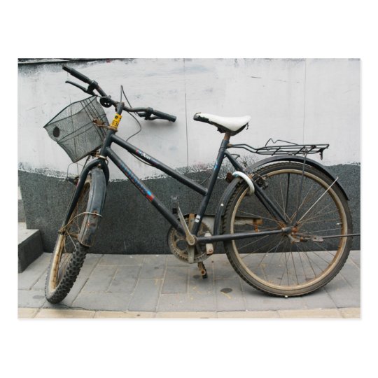 Old Bicycle Postcard