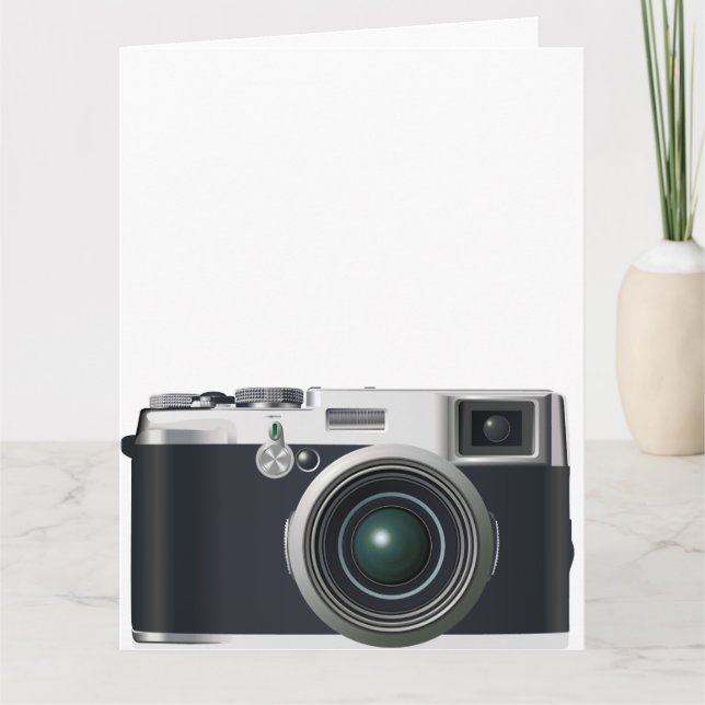 Old black camera card (Front)
