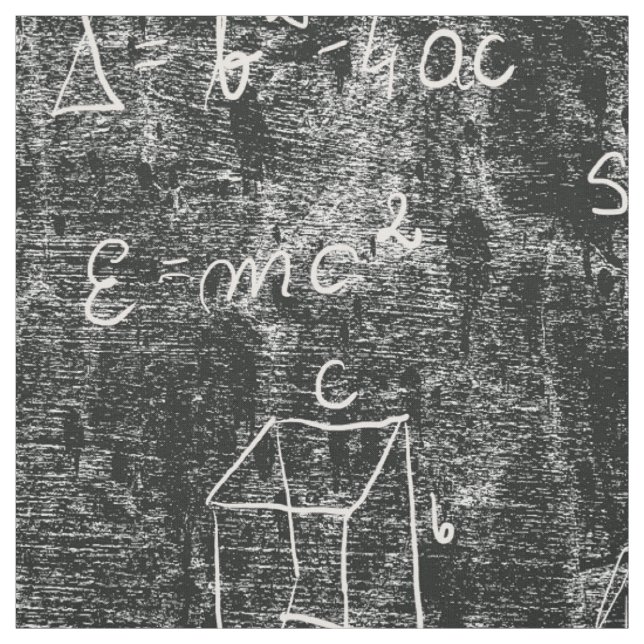 old blackboard fabric (Swatch)