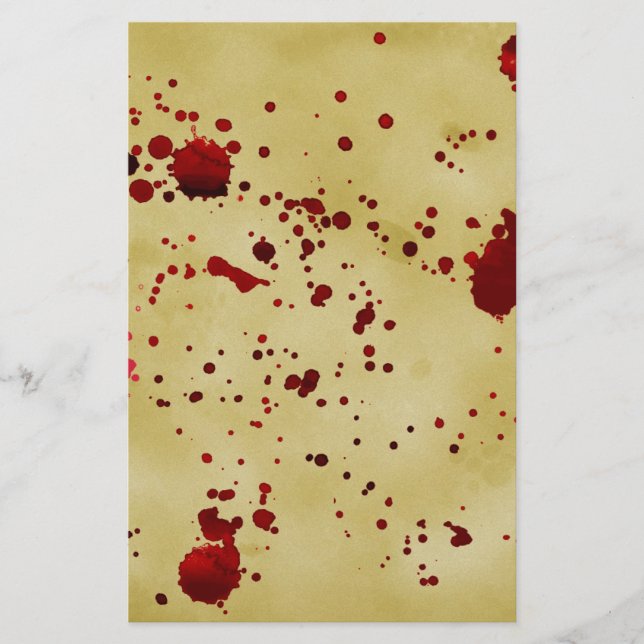 Old bloody stationary stationery (Front)