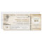 old boarding pass flight wedding invitations