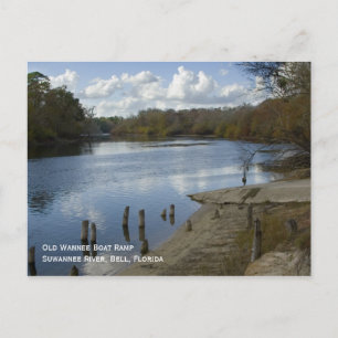 Old Boat Dock Postcard