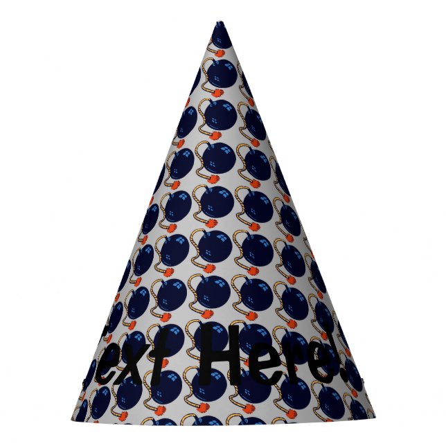 OLD BOMB PARTY HAT (Front)
