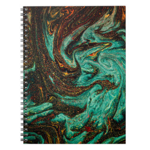 Old book cover with abstract antique pattern