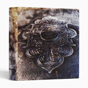 Old Book Grunge Avery Binder