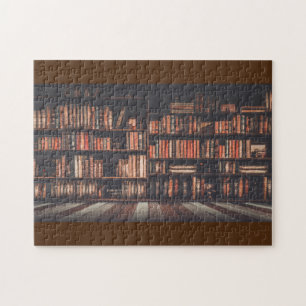 Old Book Shelf Jigsaw Puzzle