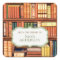 Old Books Library Personalized Bookplate Stickers