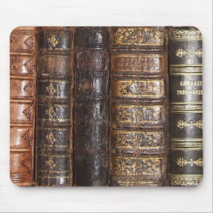 Old Books Mouse Pad