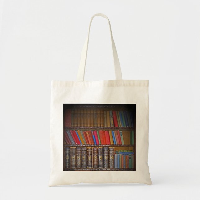 Old Books Tote Bag (Front)