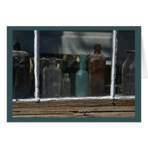 Old Bottles, Bodie CA - Card