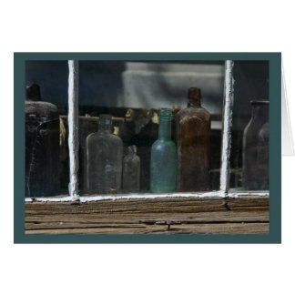 Old Bottles, Bodie CA - Card