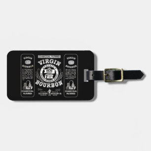 Old Bourbon Label Luggage Tag