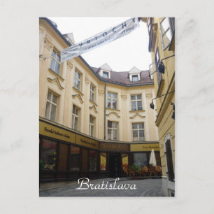 old bratislava postcard