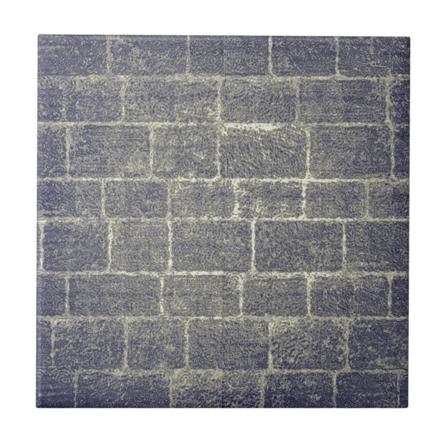 Old Brick Stone Design. Nonsymmetric Stone Wall Tile (Front)