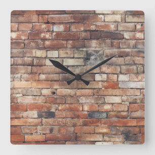 Old Brick Wall Clock
