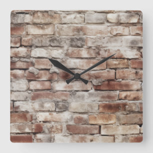 Old Brick Wall Clock