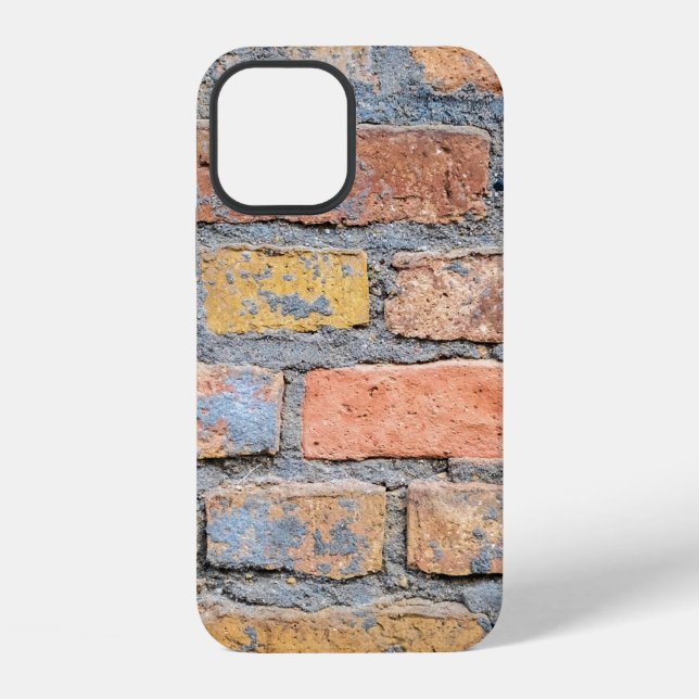 Old brick wall texture backgroundarchitecture, bac iPhone case (Back)