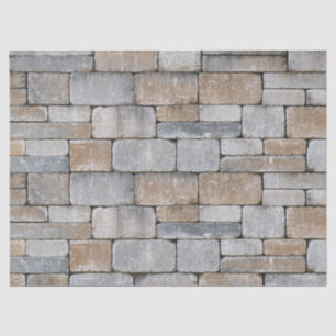 old brick wall tissue paper