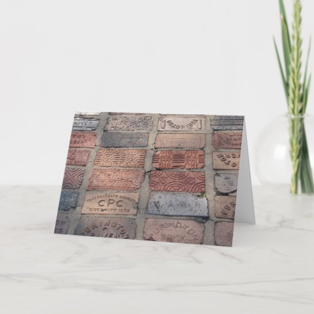 Old Bricks Card (Front)