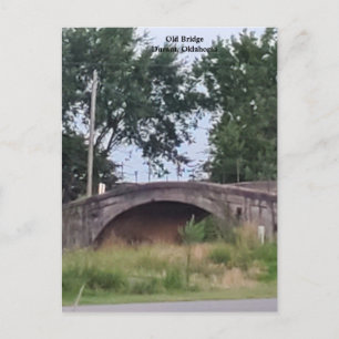 Old Bridge Durant, Oklahoma Postcard