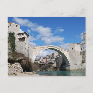 Old Bridge in Mostar Postcard