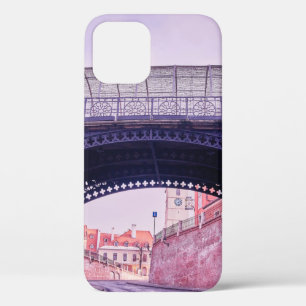 Old bridge,  medieval bridgeantique, arch, archite iPhone 12 case