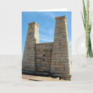 Old Bridge Muscatine, Iowa Card