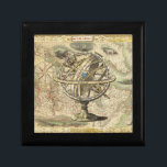 Old British America Explore Polar Bear Compass Map Gift Box<br><div class="desc">Old Antique Maps - Classical British America Map from Antique Times</div>