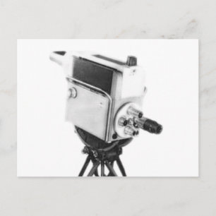 Old Broadcast TV Camera TK Postcard