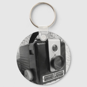 Old Brownie Hawkeye Camera Keychain