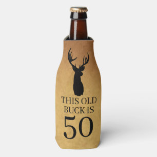 Old Buck 50th Birthday Bottle Cooler