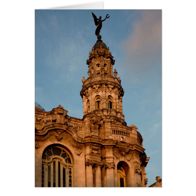 Old building Spire, Havana, Cuba (Front)