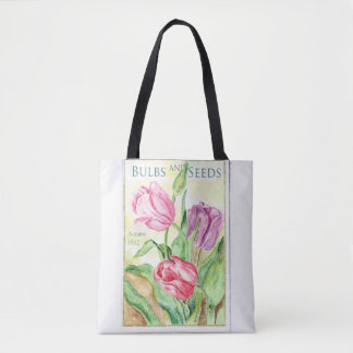 Old Bulbs and Seeds Pack on a Tote Bag