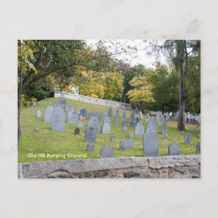 Old Burying Ground Postcard