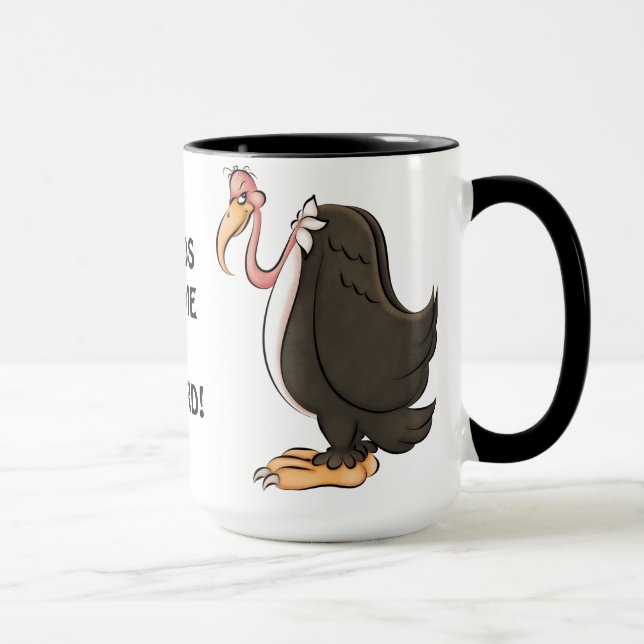 Old Buzzard coffee mug (Right)