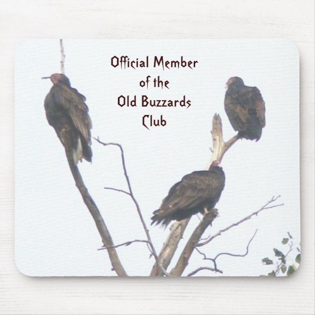 Old Buzzards Club Mousepad (Front)