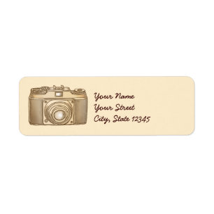 Old Camera address labels