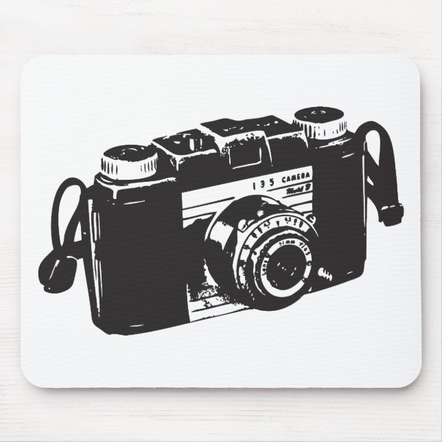 Old camera mouse pad (Front)