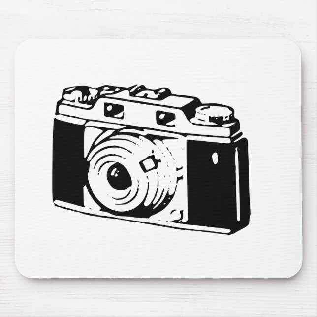 Old Camera Mouse Pad (Front)