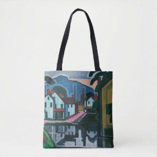 “Old Canal Port” art bags