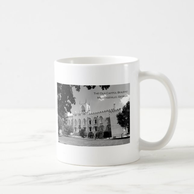 Old Capitol Building - Milledgeville, Georgia Coffee Mug (Right)