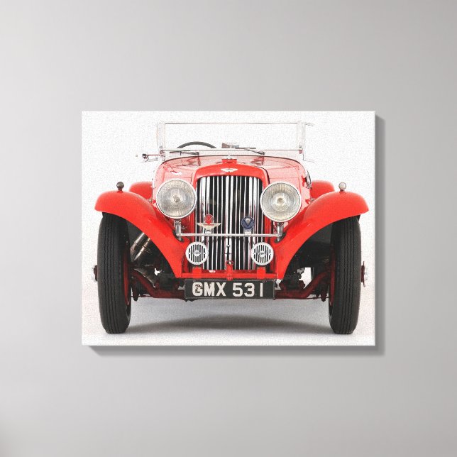 old car 26 canvas print (Front)